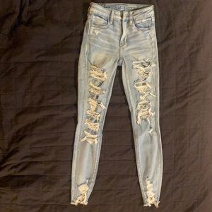 American Eagle hi-rise jegging